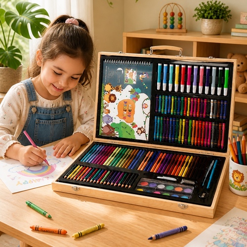 KBX-198 Wooden Art Set