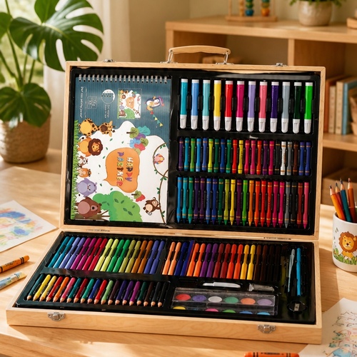 KBX-198 Wooden Art Set