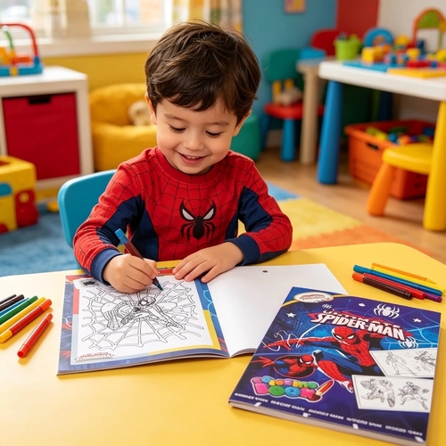 8282 Spiderman Coloring Book