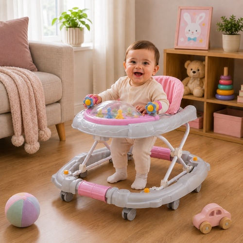 Baby Walker-Pink 104A