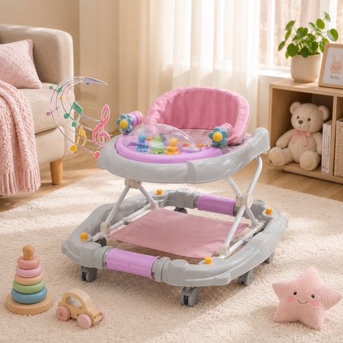 Baby Walker-Pink 104A