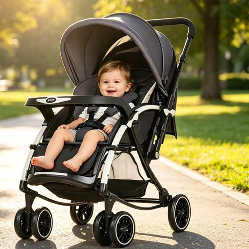 C3  Baby Rocking Stroller