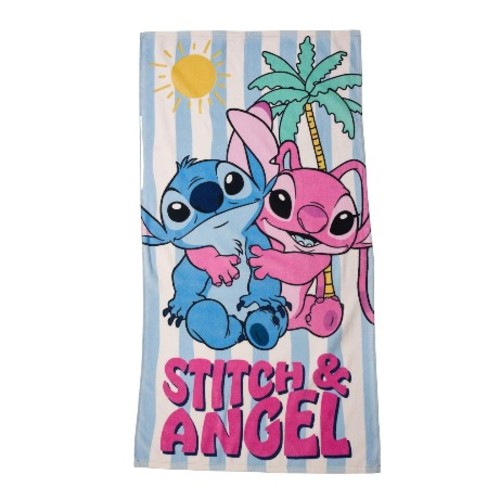 60195 Girl's Towel - Stitch & Angel
