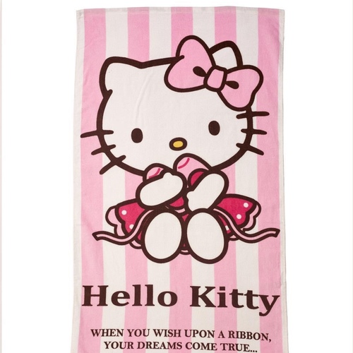 60199 Girl's Towel - Hello Kitty