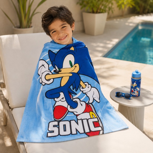 60208 Boy's Towel - Sonic