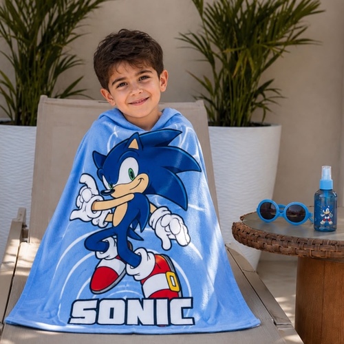 60208 Boy's Towel - Sonic