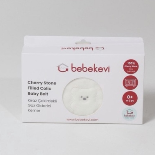 Bebekevi Baby White Belt 1426/FD