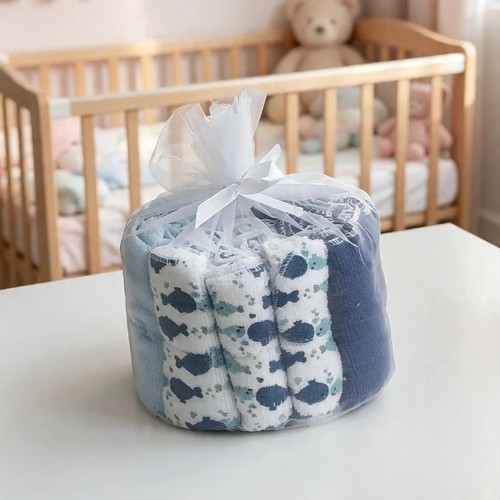 KH092-Baby Soft Cotton Washcloths