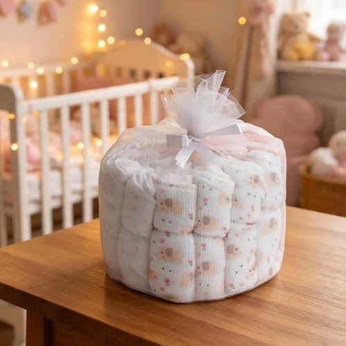 KH092-Baby Soft Cotton Washcloths