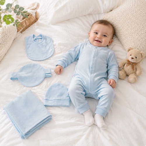 FD15-Infant Blue Clothes Set