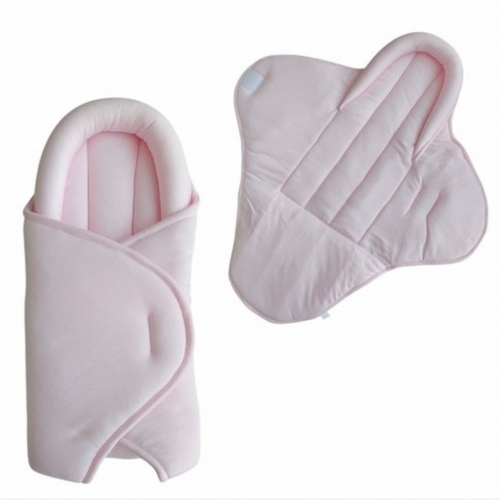 Pink Cotton Adjustable Baby Swaddle Wrap-FD10
