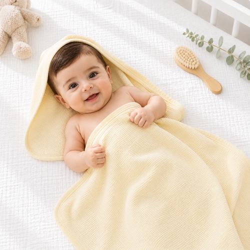 FD18 - Yellow Baby Towel