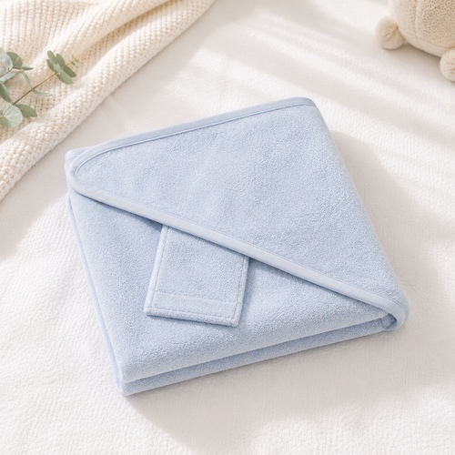 FD12/ Blue Hoodie Towel