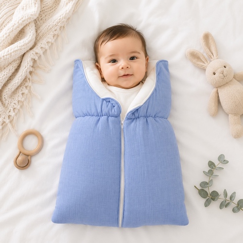FD20-Blue Sleeping wrap bag