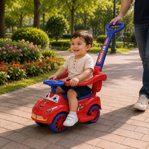 RIDE ON CAR PUSH BAR 902T-Red