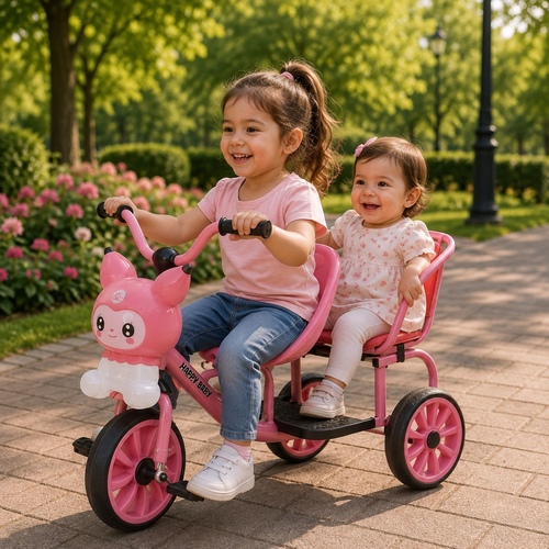 XL610 Pink Tricycle  Two-Seater