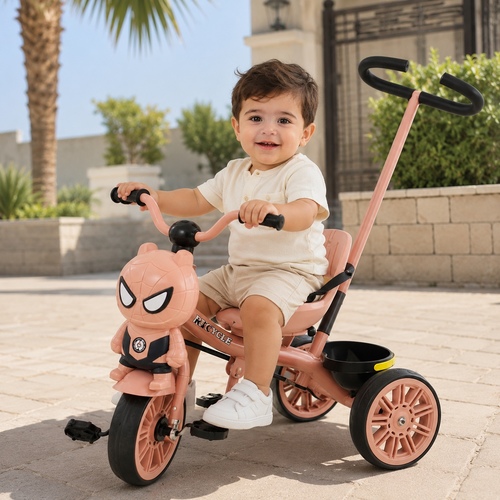 Tricycle Push Bar 602-T/ZT Old Rose