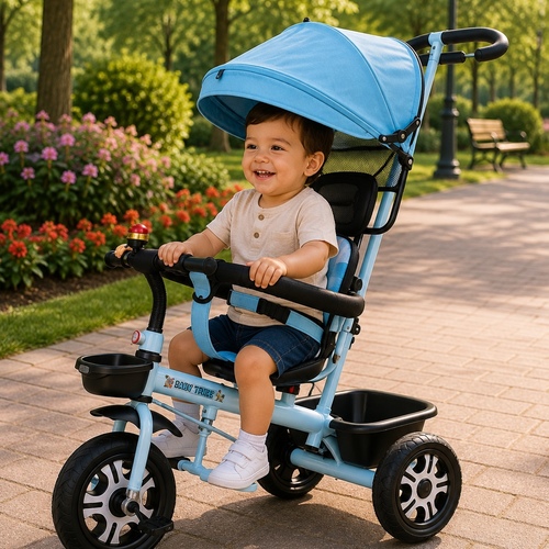 Tricycle Stroller A28 Blue