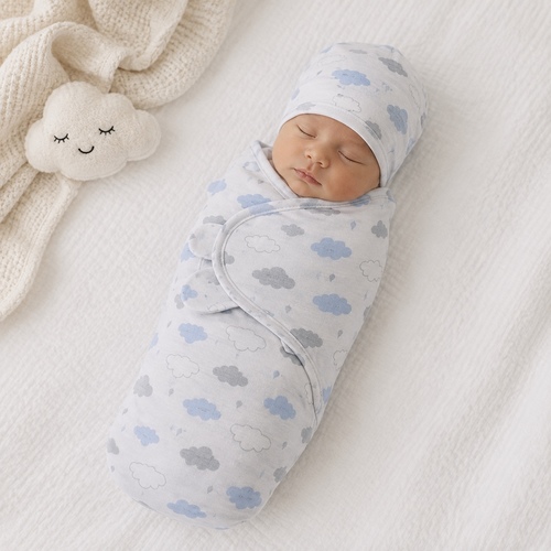 Bb18 Swaddle and Cap