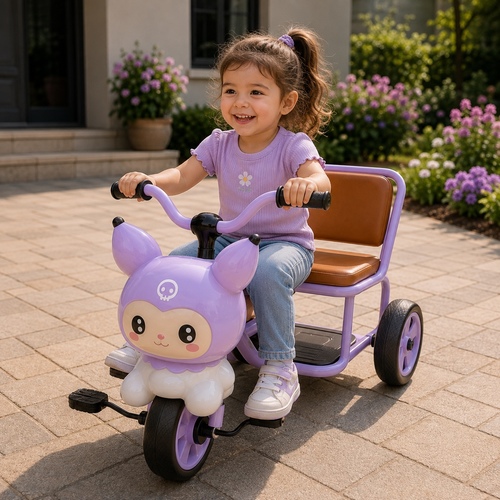 XL610 Purple Tricycle  Two-Seater