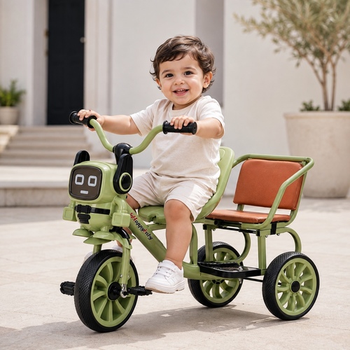 XL607 Green Tricycle Two-Seater