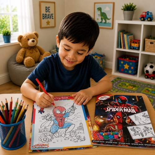 8282/KRS-Spider-man Coloring book