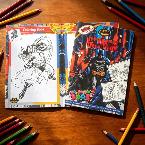 8282/KRS-Batman Coloring Book