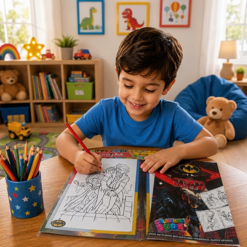 8282/KRS-The Batman Coloring Book