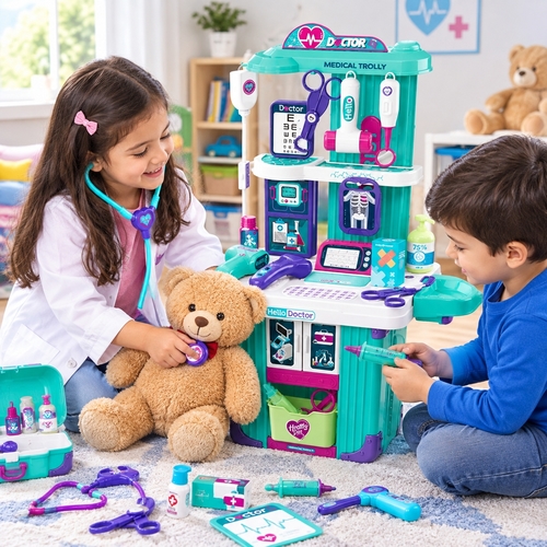 3-in-1 Hello Doctor Medical Play Set 008-605A/js