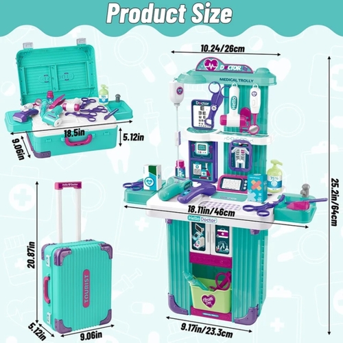 3-in-1 Hello Doctor Medical Play Set 008-605A/js