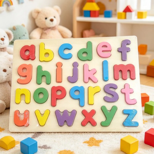 FLM-Wooden Puzzle Alphabet