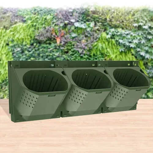 -Green Wall System Big  نظام الحائط الاخضر كبير- - -Special Offer عرض خاص-

-Green Wall System Big نظام الحائط الاخضر كبير-
Stackable Green Wall System with 3 Pots 14cmنظام الحائط الاخضر مع  ٣ اصيص ١٤سم Dimensions: 50 cm x 19 cm x 10cm : قياس
 Unit Price: 2 K.D. : سعر الحبة