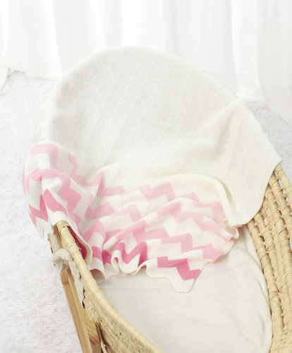 Shades of pink blanket