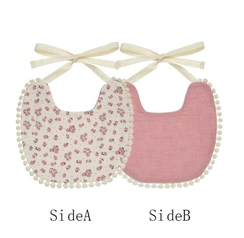 Flower bib with headbands