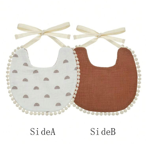Rainbow bib with headbands