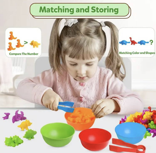 Dinosaur counting toy
