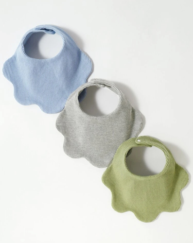 Cloud shape bibs - boys