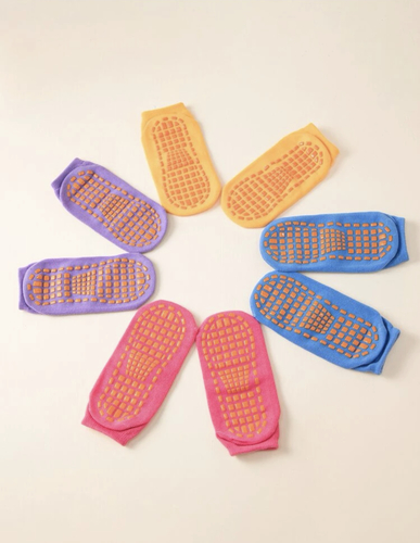 Non slip socks - multicolor