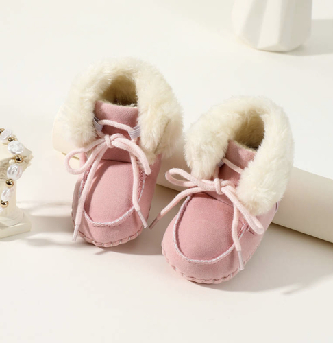 shoes with fur