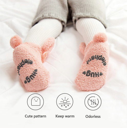 Non slip winter socks - rabbit
