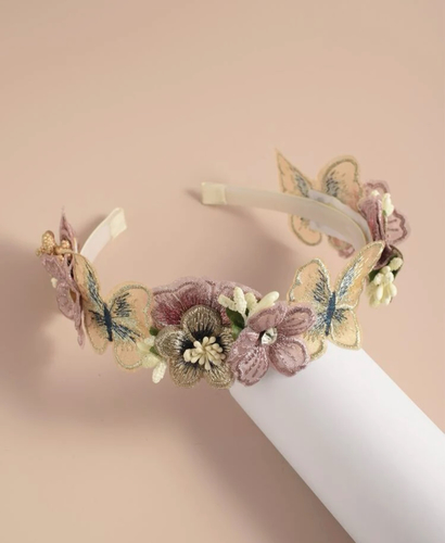 Flowers hair hoop