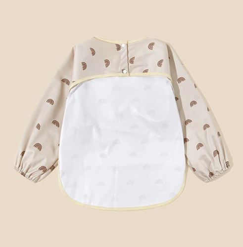 Rainbow feeding bib