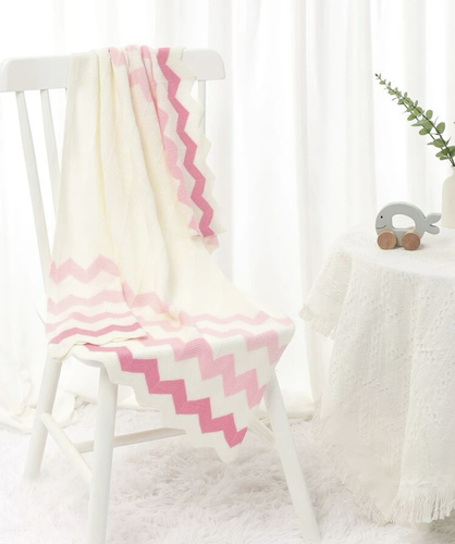 Shades of pink blanket
