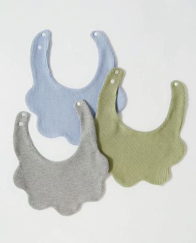 Cloud shape bibs - boys