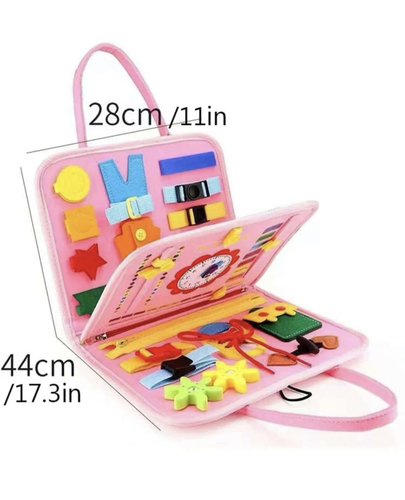 Busy board - pink