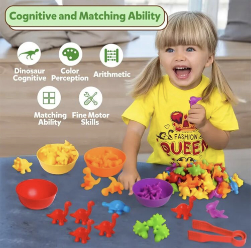 Dinosaur counting toy