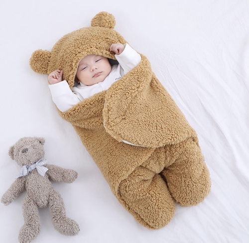 bear swaddle blanket