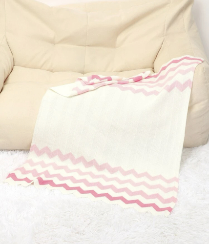 Shades of pink blanket