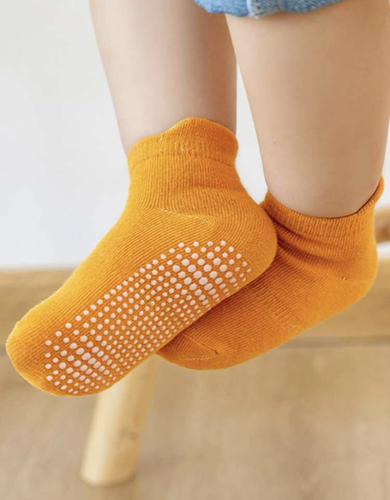Non slip socks - light colors