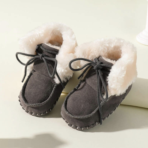 shoes with fur